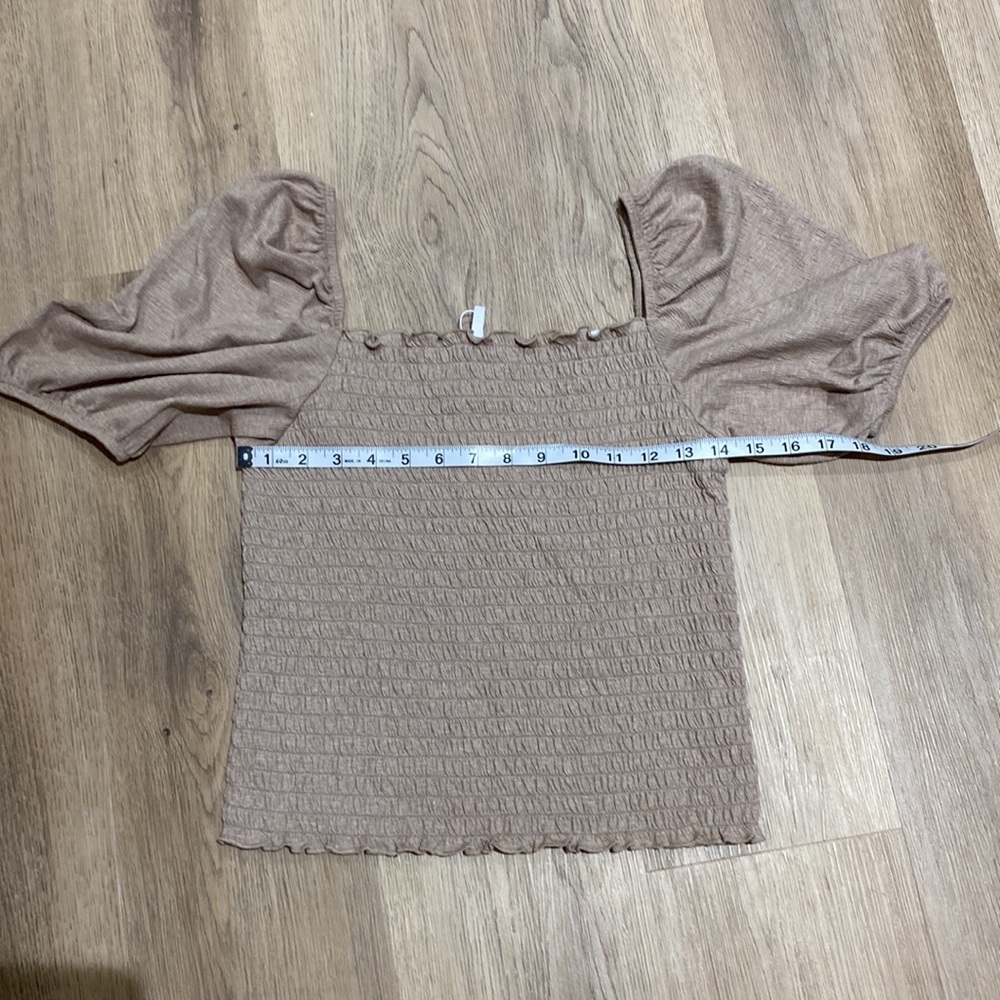 NWT ONLY Nalena Puff Smock Top - Picture 8 of 9